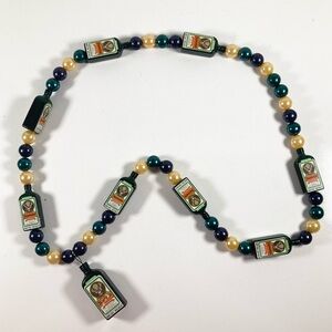 Jäegermeister Beaded Necklace Party Mardi Gras Style